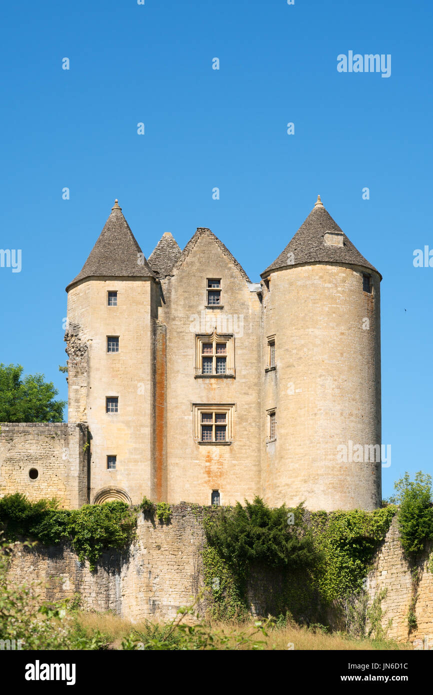 The Château de Salignac, Salignac, Dordogne département, France, Europe Stock Photo