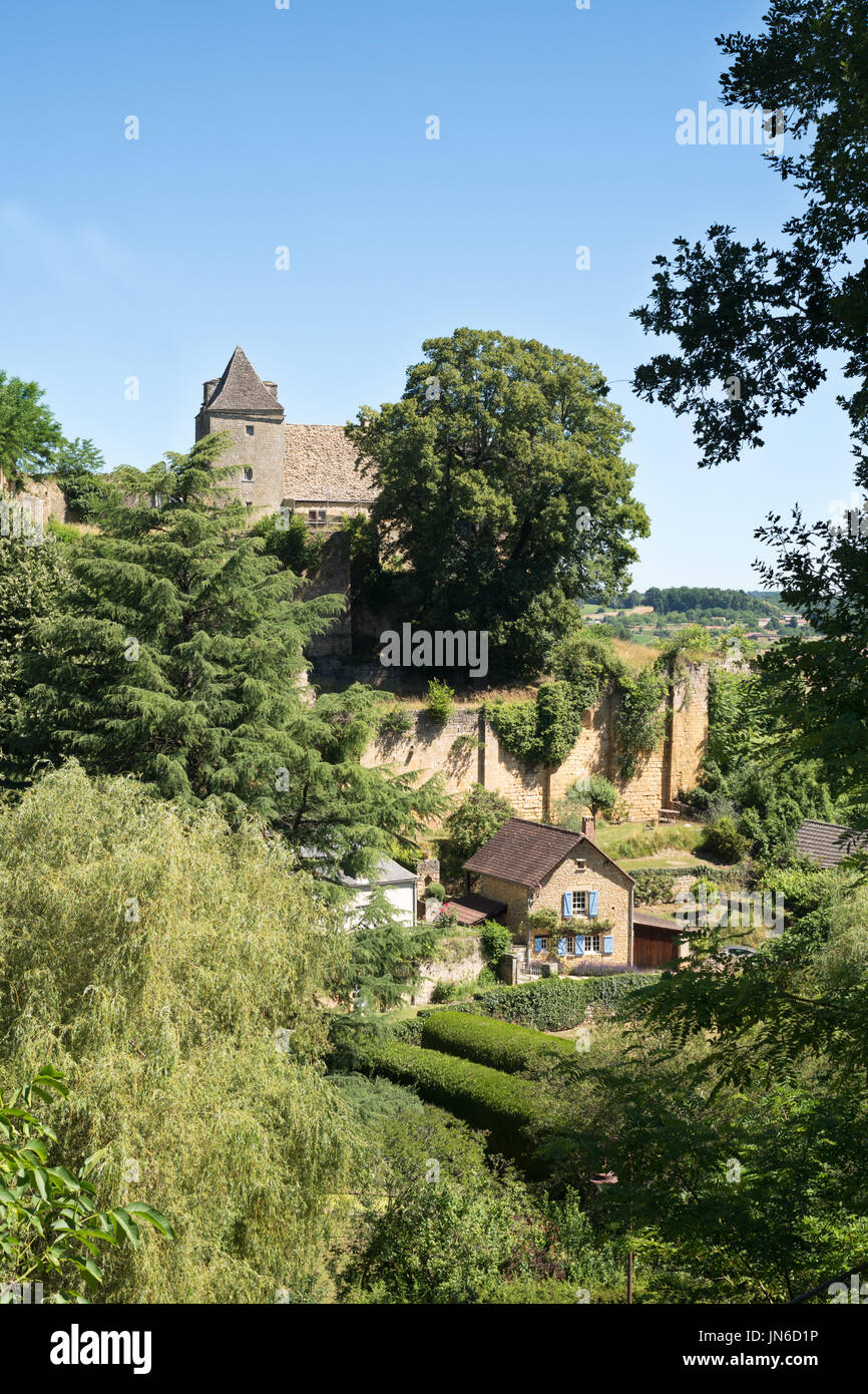 The Château de Salignac, Salignac, Dordogne département, France, Europe Stock Photo