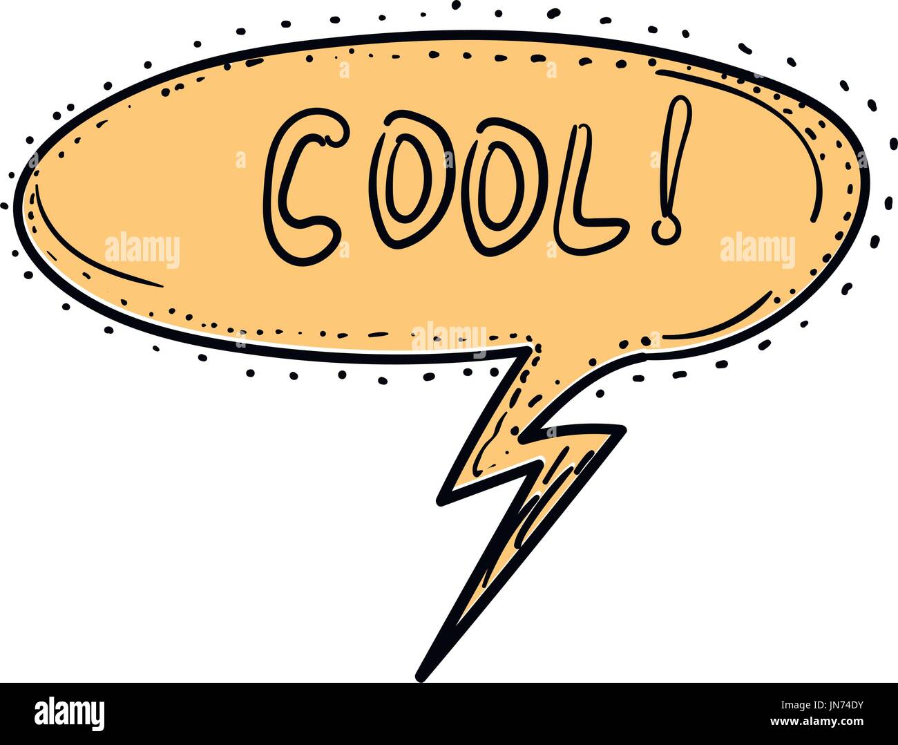 Vector hand drawn sketch speech bubble Stock Vector Image & Art - Alamy