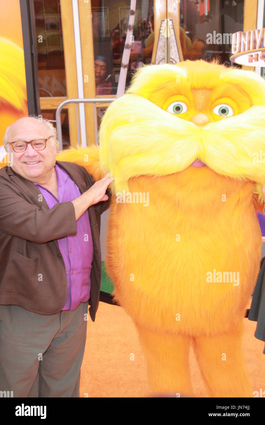 Danny DeVito 02/19/2012 "The Lorax" Premiere held at the Universal ...