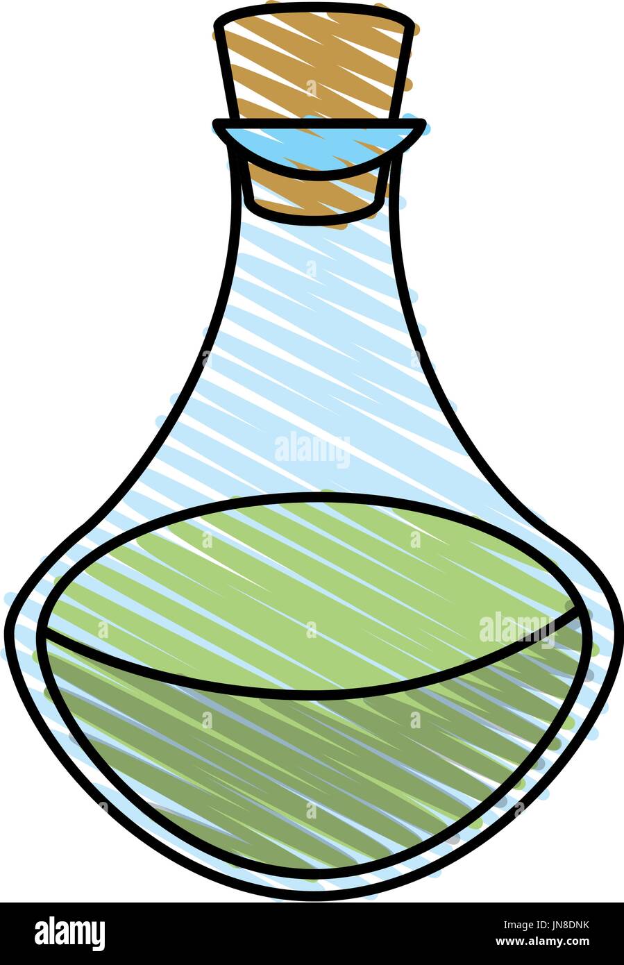 flask vector illustration Stock Vector Image & Art Alamy