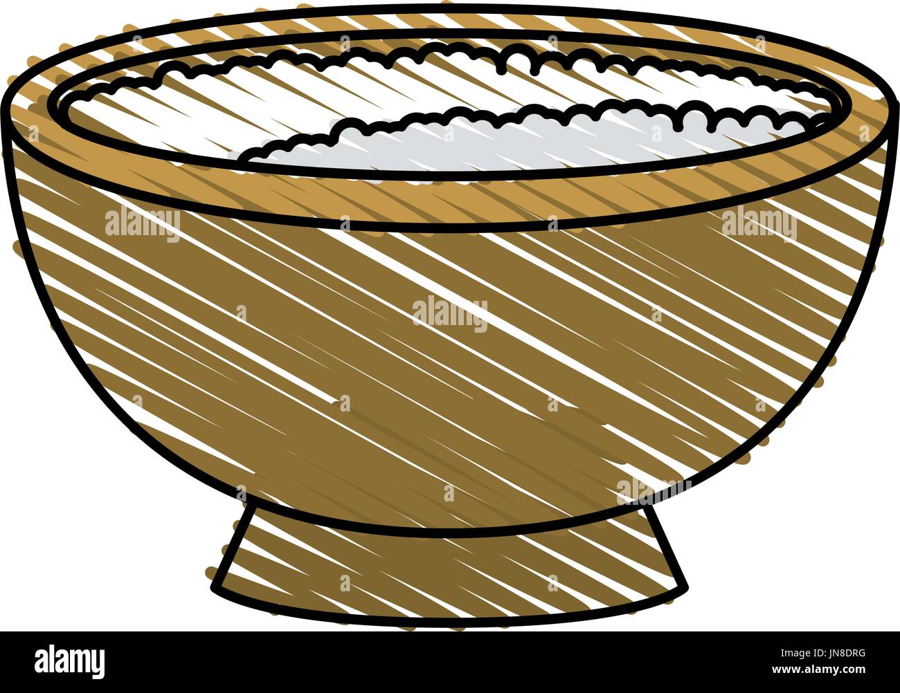 rice bowl vector illustration Stock Vector Image & Art Alamy