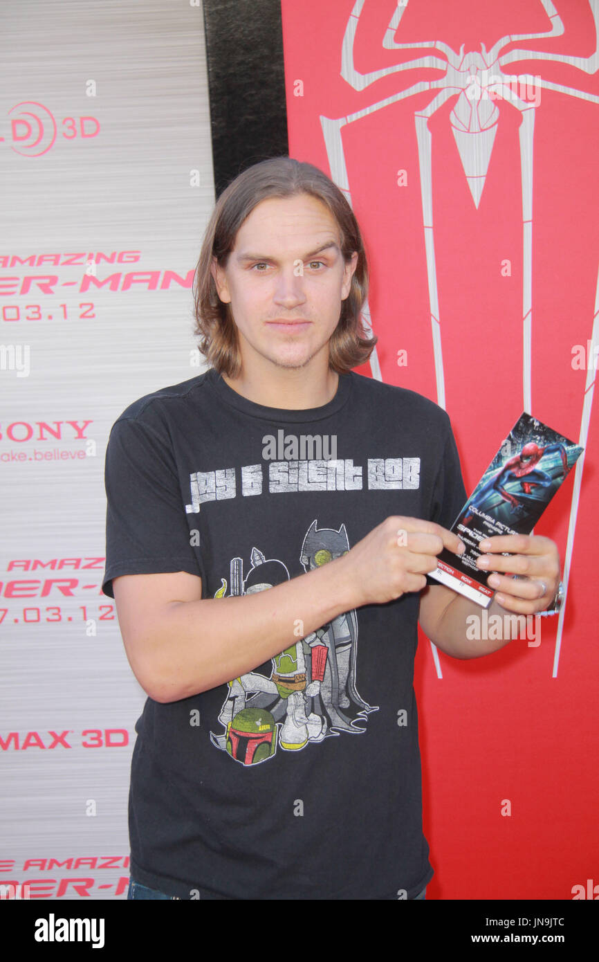 Jason Mewes 06/28/2012 "The Amazing SpiderMan" Premiere held at Regency Village Theatrein