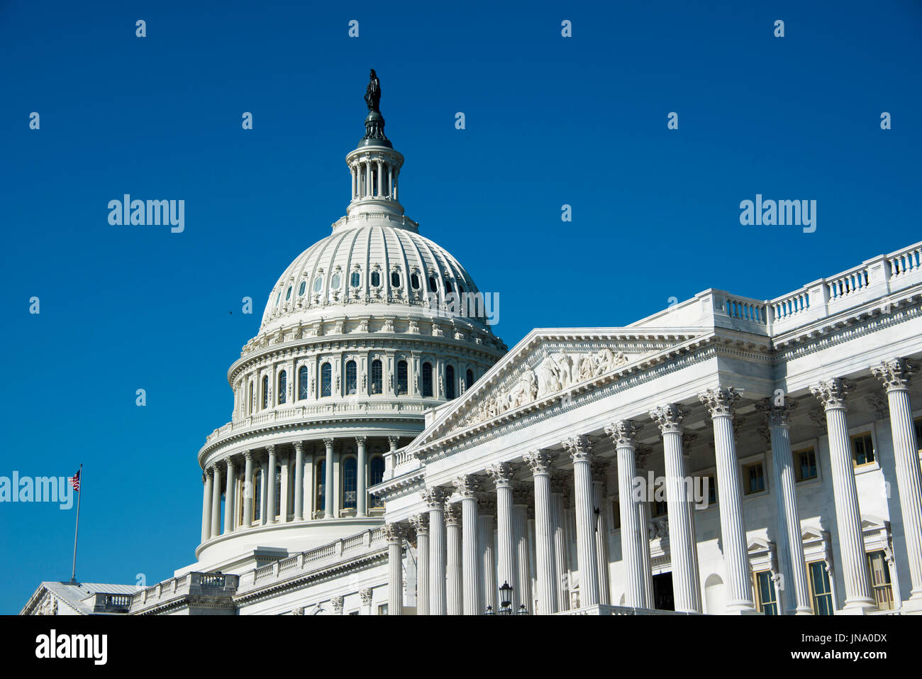 Nationals Capitol Building in District of Columbia Stock Photo