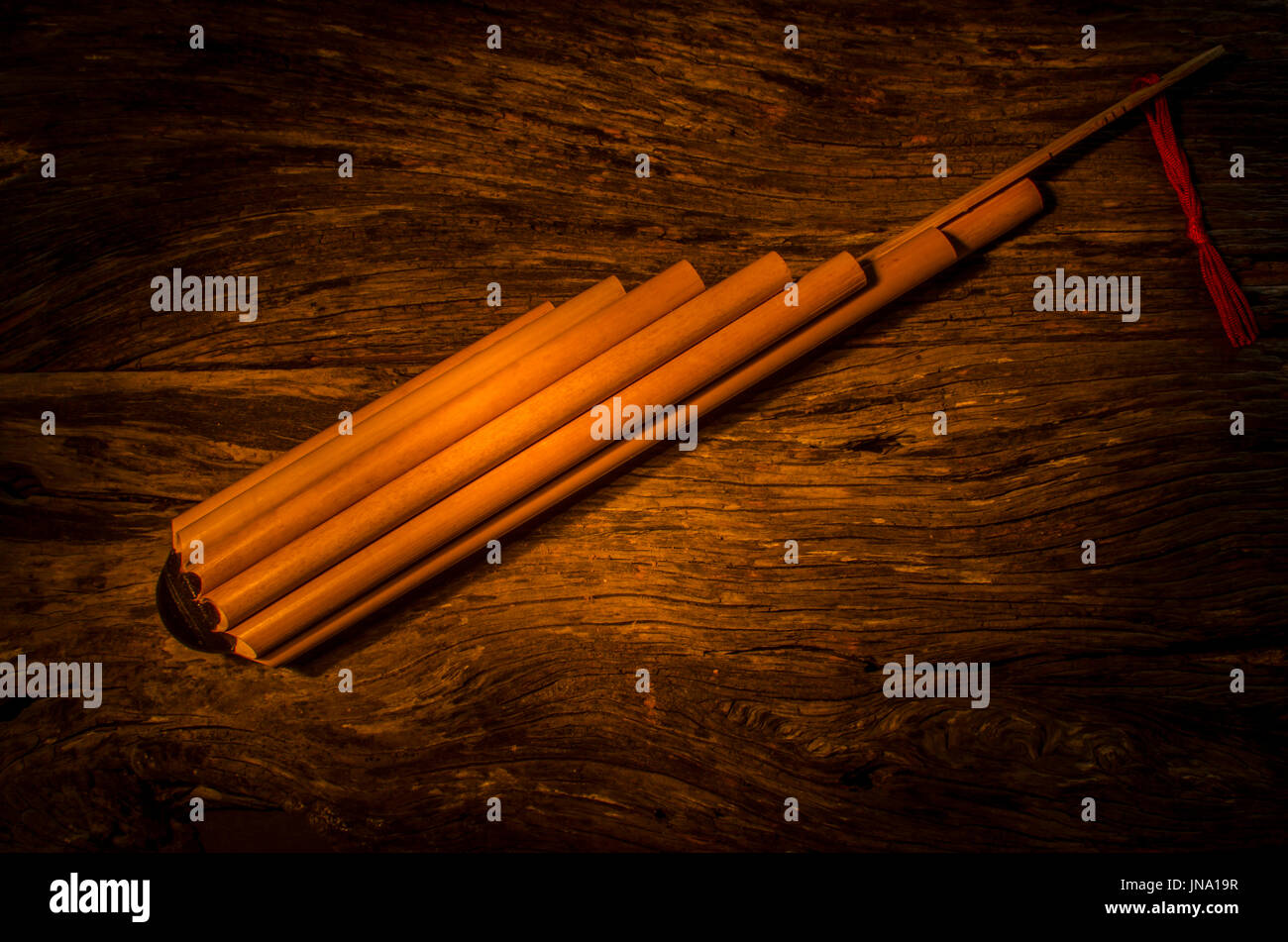 Pan Pipe of Thailand Stock Photo Alamy