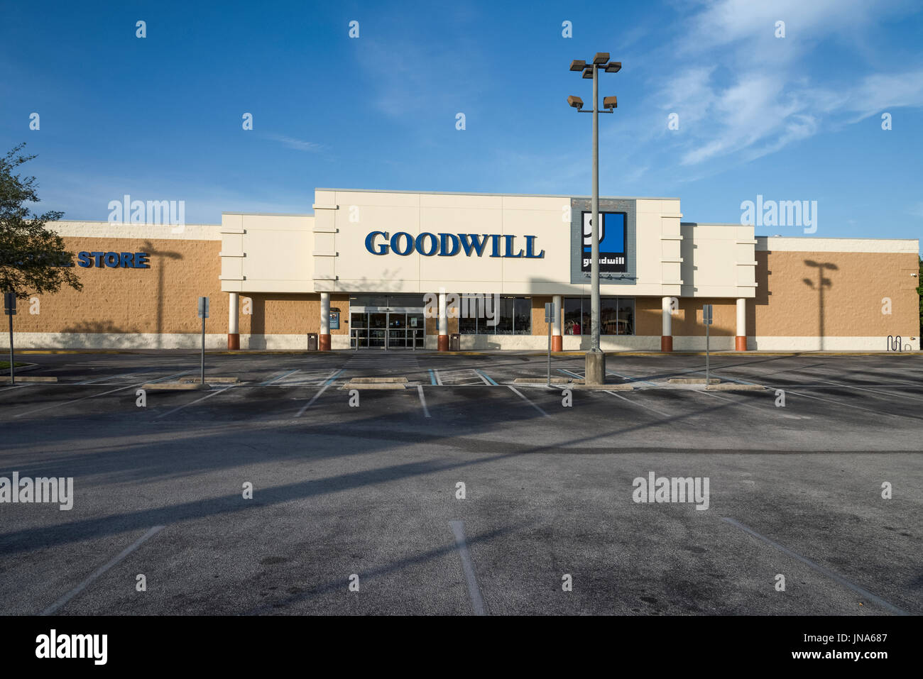 Goodwill Store Leesburg, Florida Stock Photo