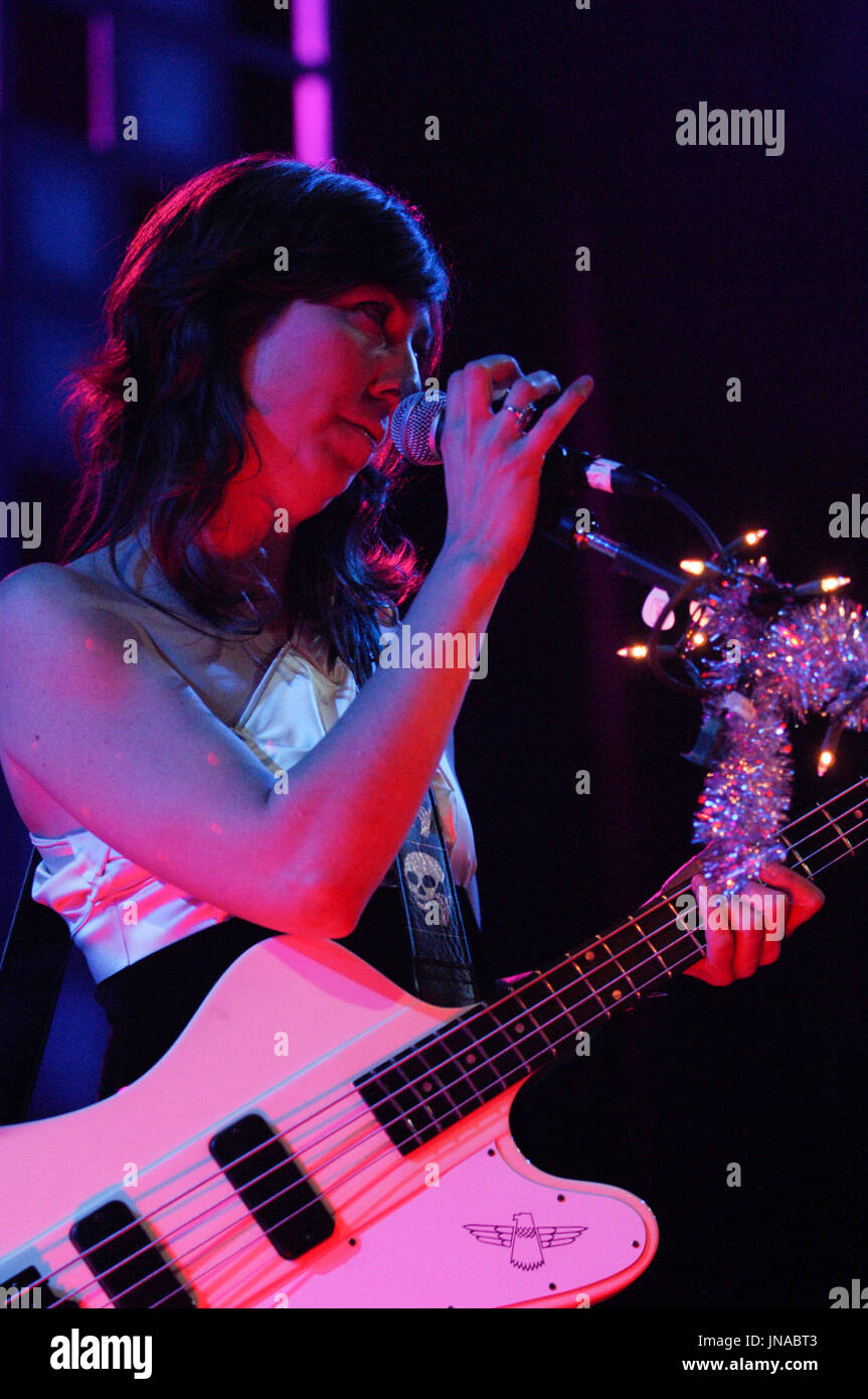 Nikki monninger of silversun pickups hi-res stock photography and