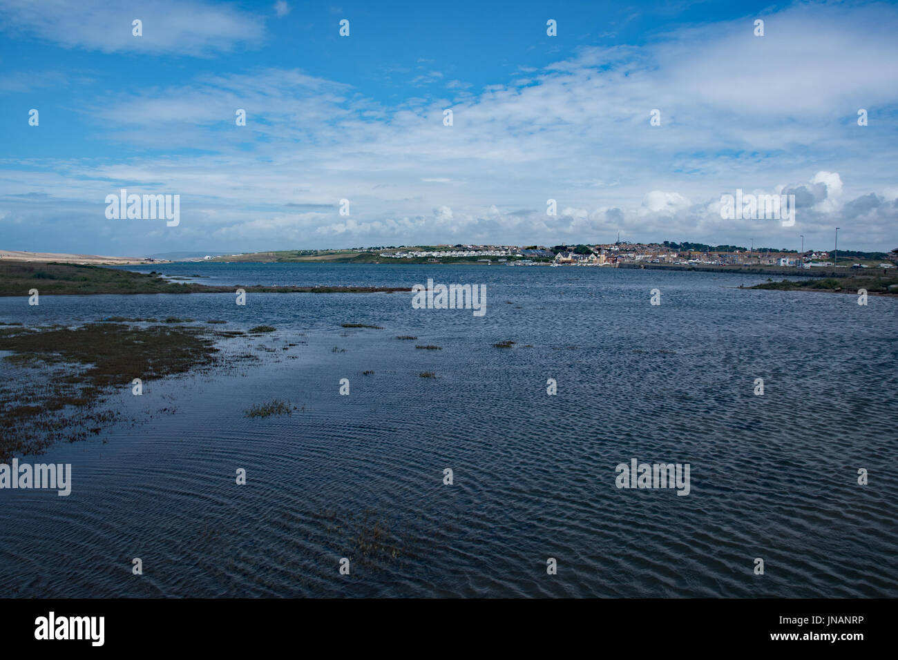 Fleet Lagoon, Chesil Beach, Weymouth, Dorset Stock Photo Alamy