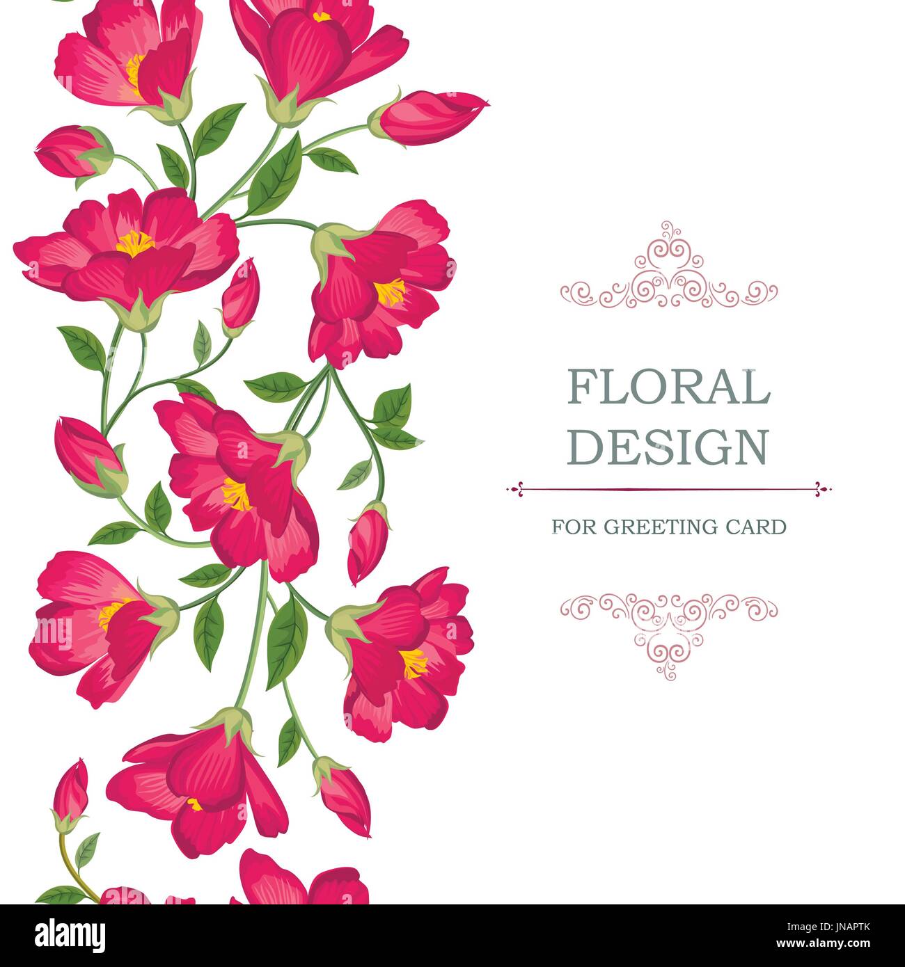 Floral seamless pattern. Flower background. Floral tile spring texture ...