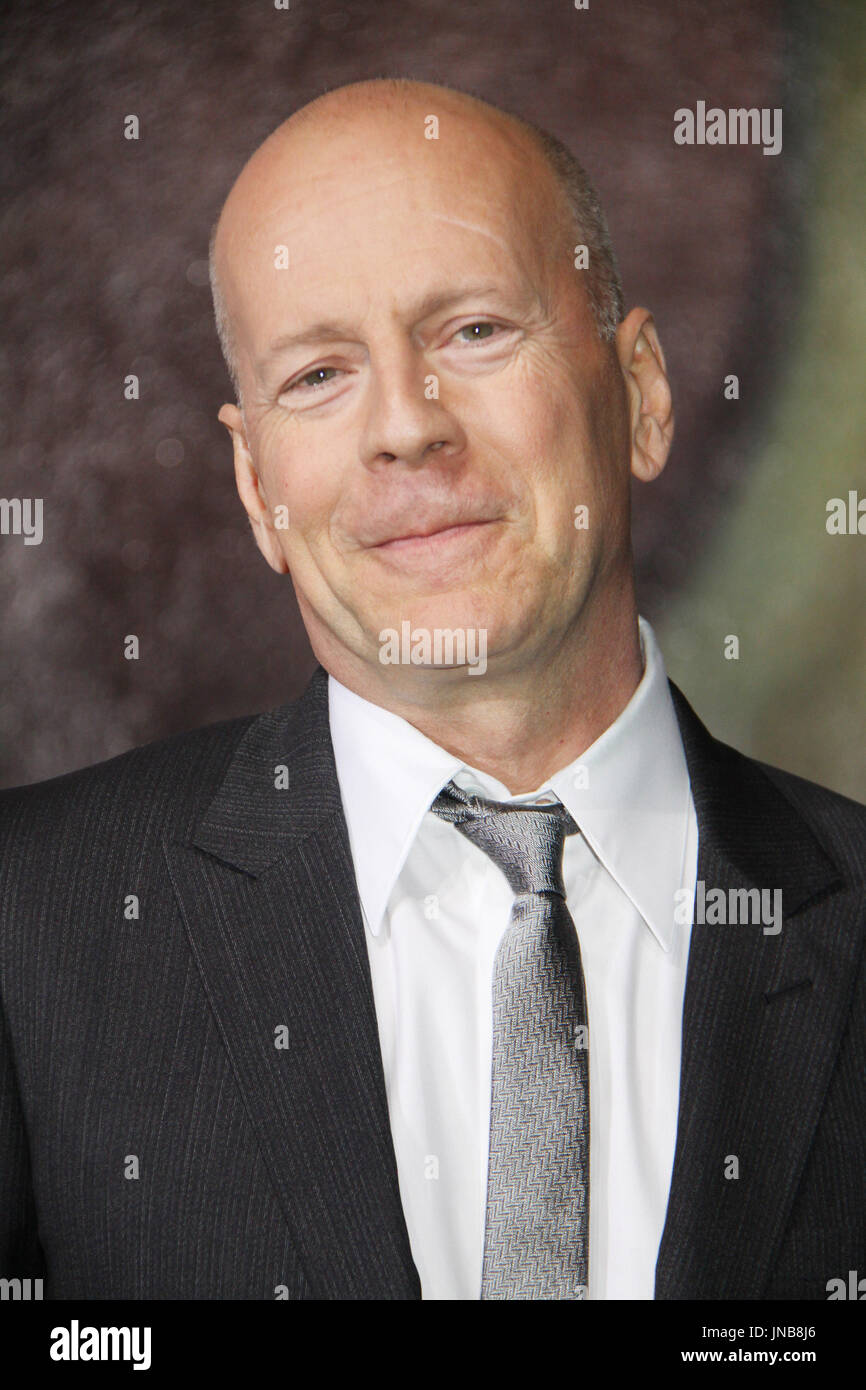Bruce Willis 01/31/2013 "Die Hard" Mural Unveiling Ceremony held at Fox