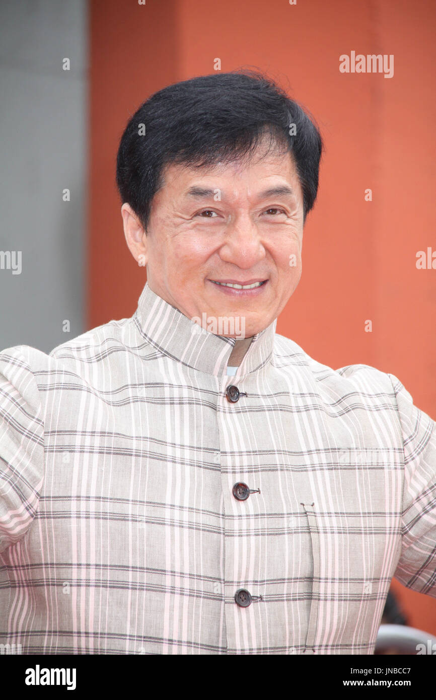 Jackie Chan 06/06/2013 Jackie Chan hand and footprint ceremony held at