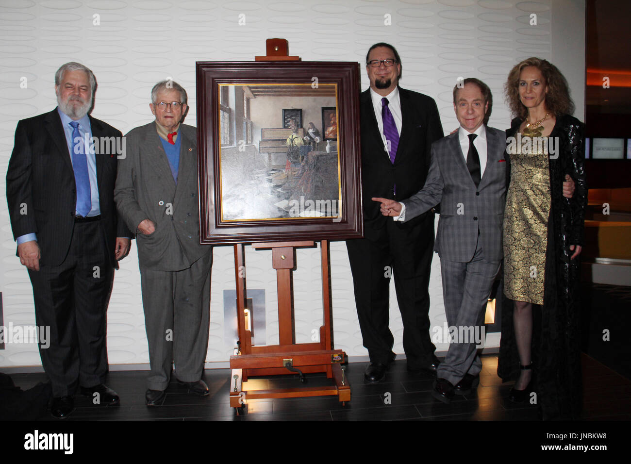 Tim Jenison, David Hockney, Penn Jillette, Teller, Farley Ziegler 01/29