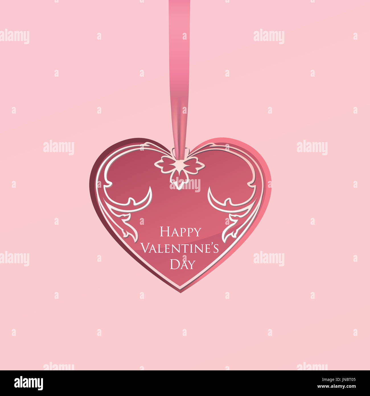Valentines Day Greeting Card. Love heart shape card Valentines day ...