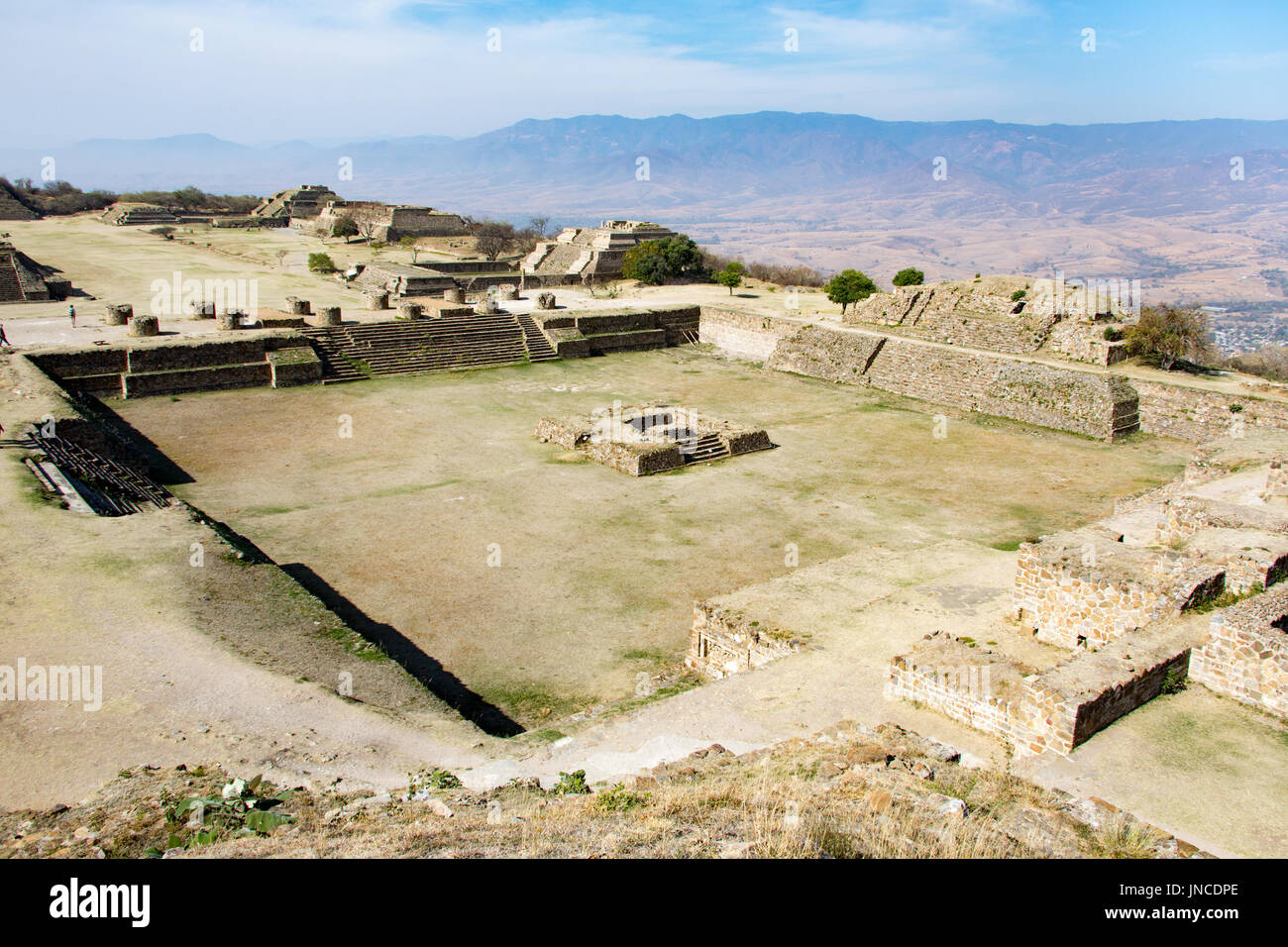 Monte Alban Ruins Of The Zapotec Civilization Oaxaca Mexico