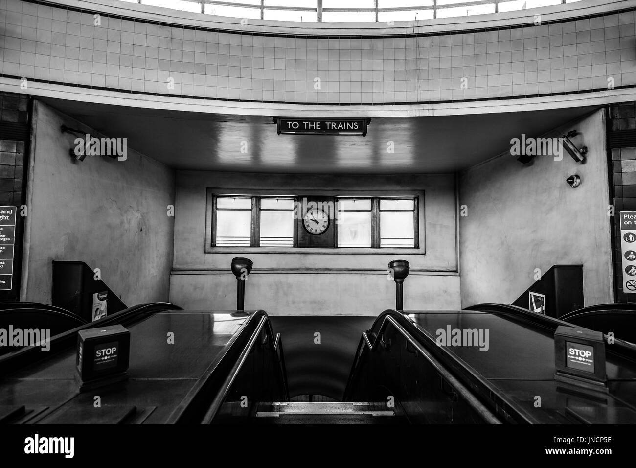 Southgate Underground Station Stock Photo Alamy