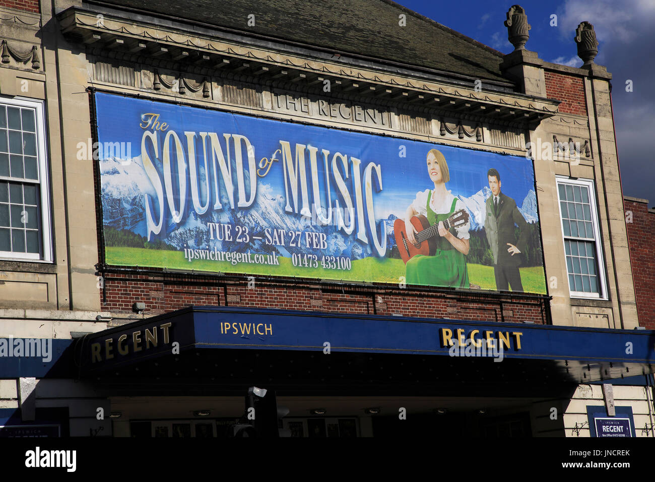The Sound of Music at the Regent theatre, Ipswich, Suffolk, England, UK