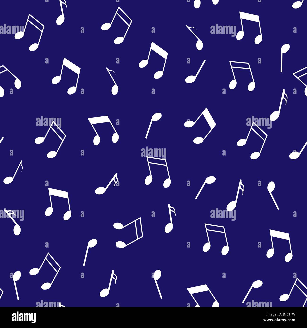 Abstract seamless background with music signs Stock Vector