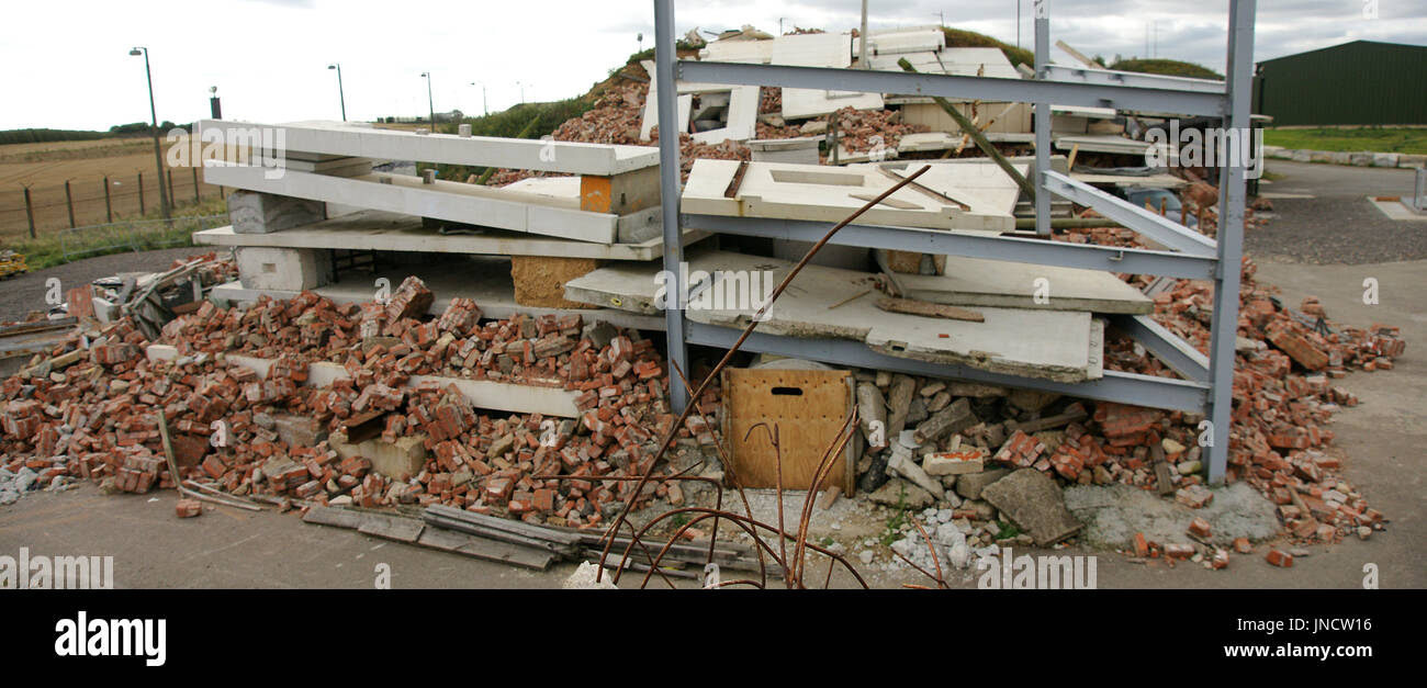 structural failure, building collapse Stock Photo Alamy