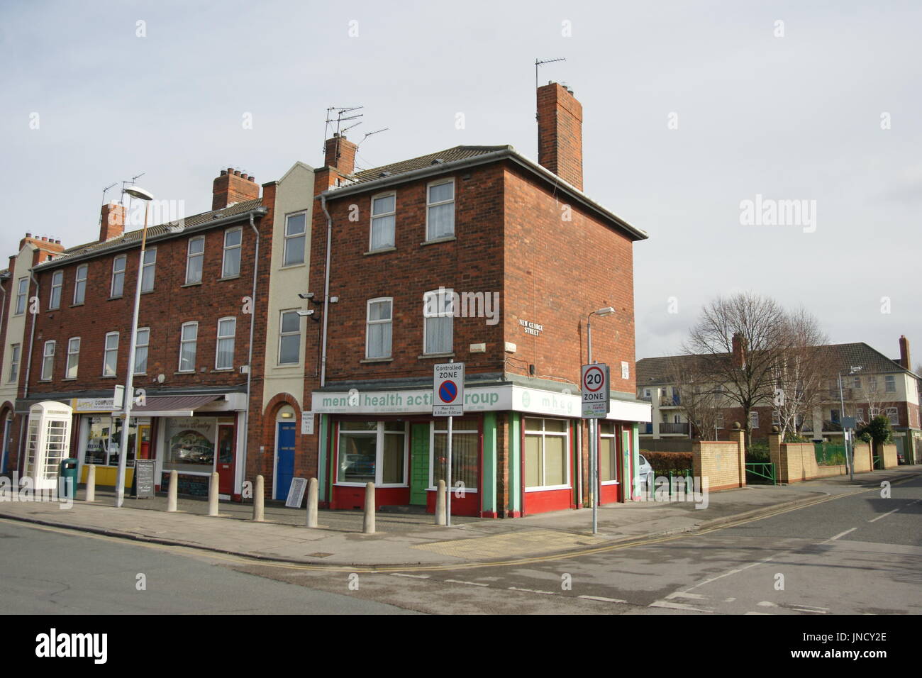 Kingston upon Hull, Social housing flats, city of culture 2017 Stock