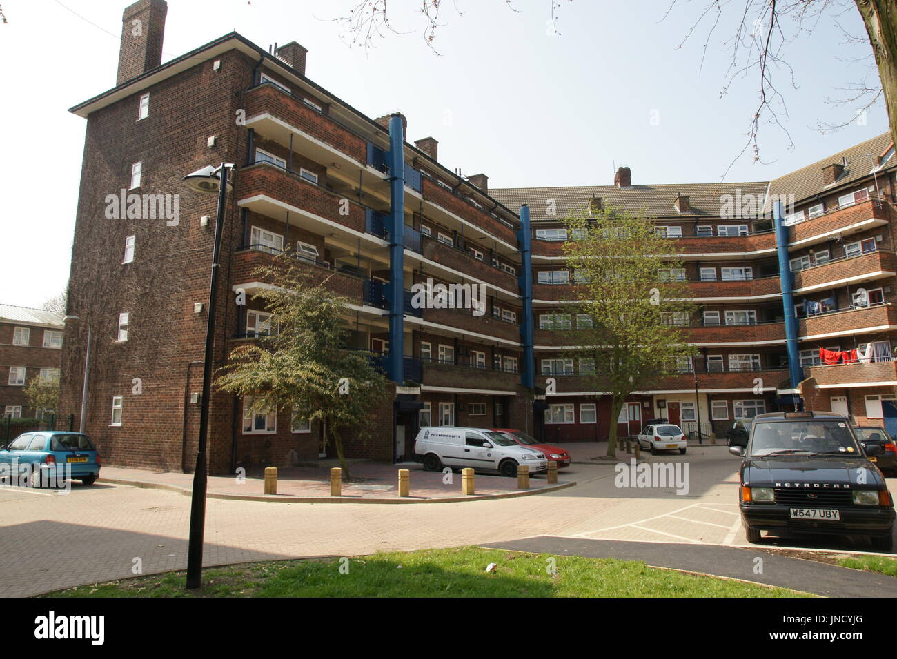 Kingston upon Hull, Social housing flats, city of culture 2017 Stock
