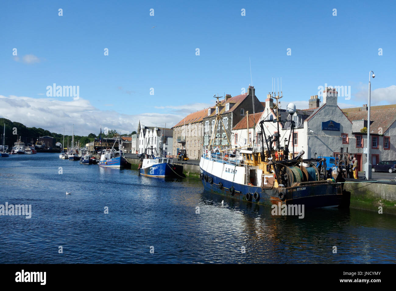 Eyemouth, Berwickshire, in the Scottish Borders Stock Photo - Alamy