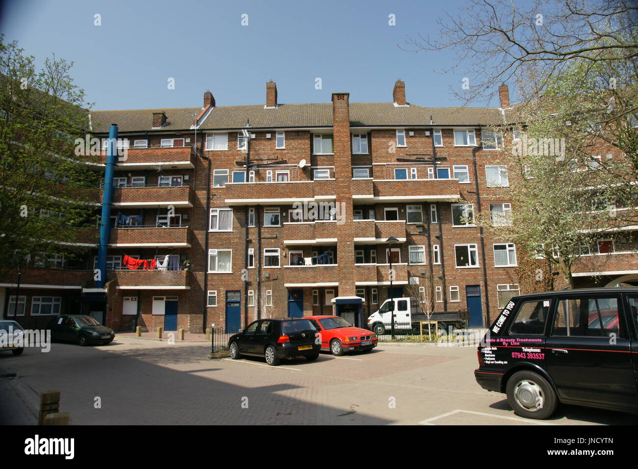 Kingston upon Hull, Social housing flats, city of culture 2017 Stock