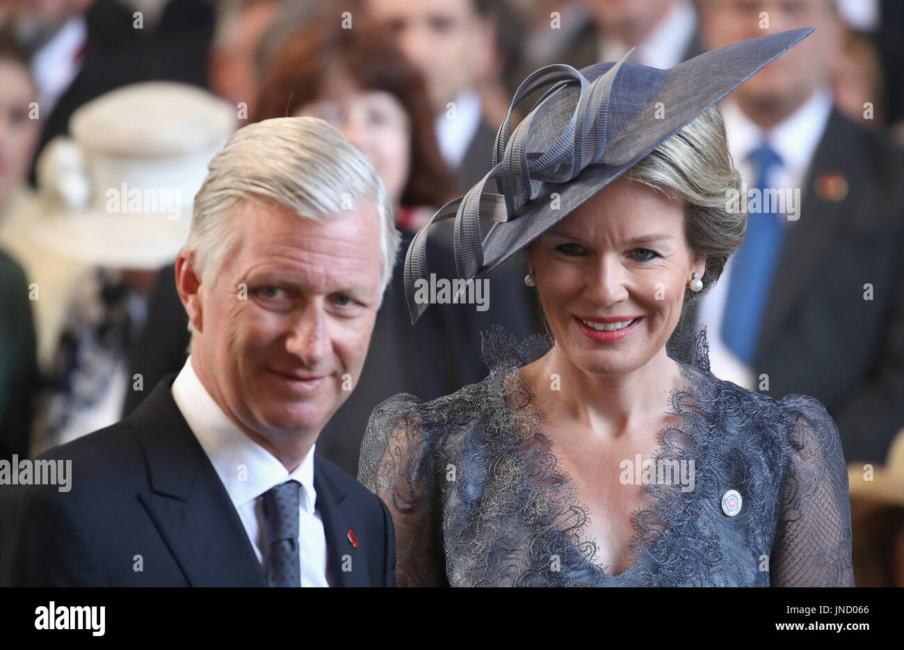 The King And Queen Of The Belgians Philippe Of Belgium And Queen