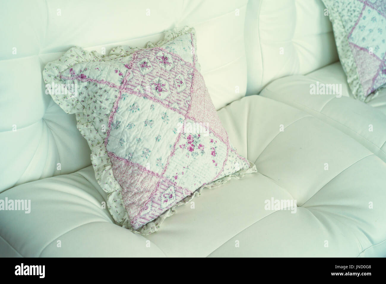 Leather cushion hires stock photography and images Alamy