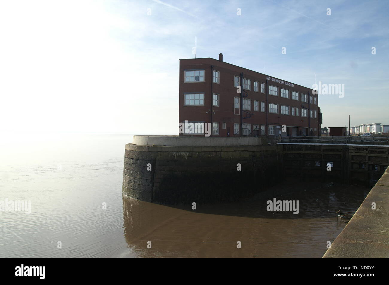 Hull Fishing Industry, derelict buildings, St Andrew's dock, kingston
