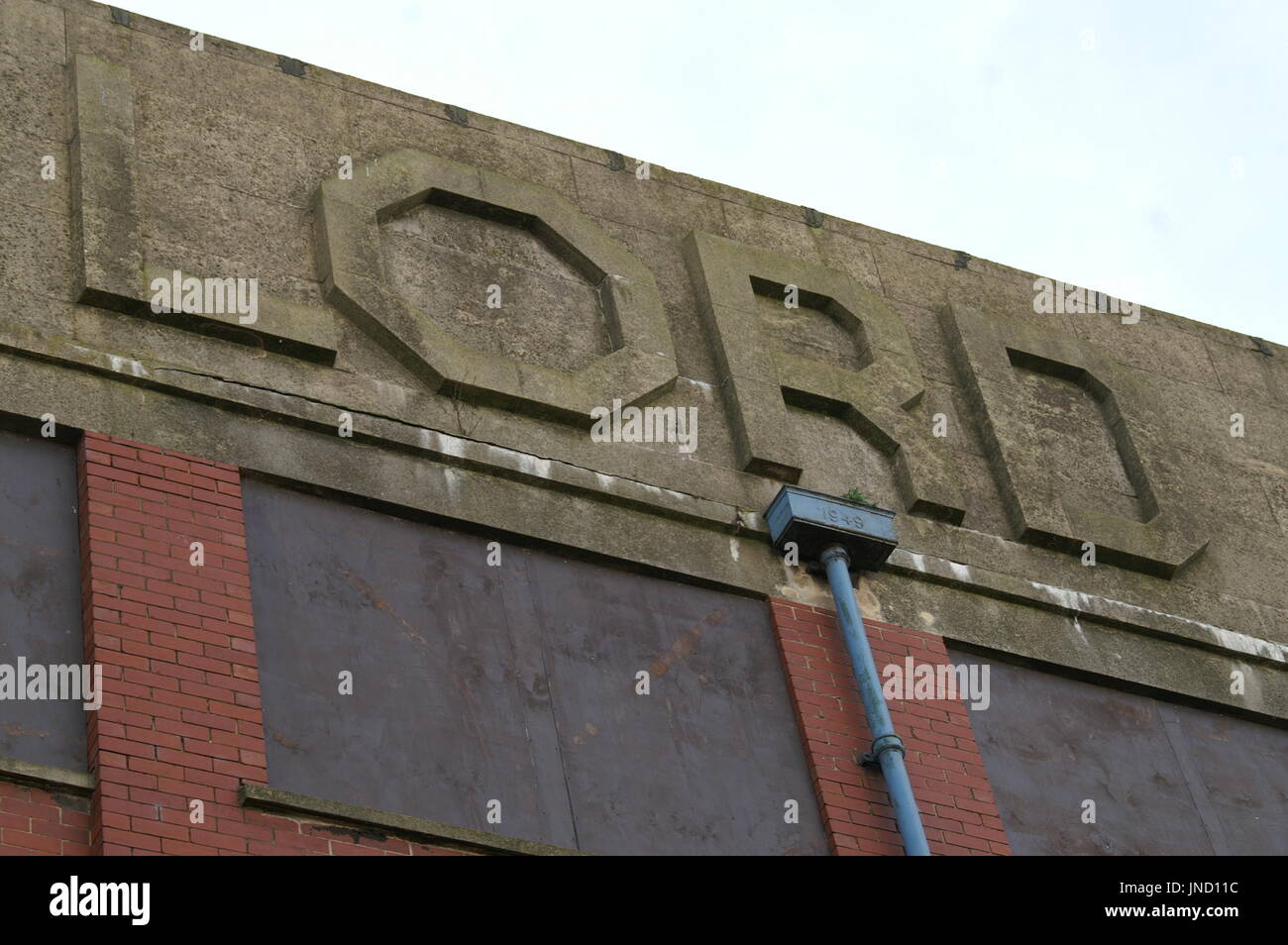 Hull Fishing Industry, derelict buildings, St Andrew's dock, kingston