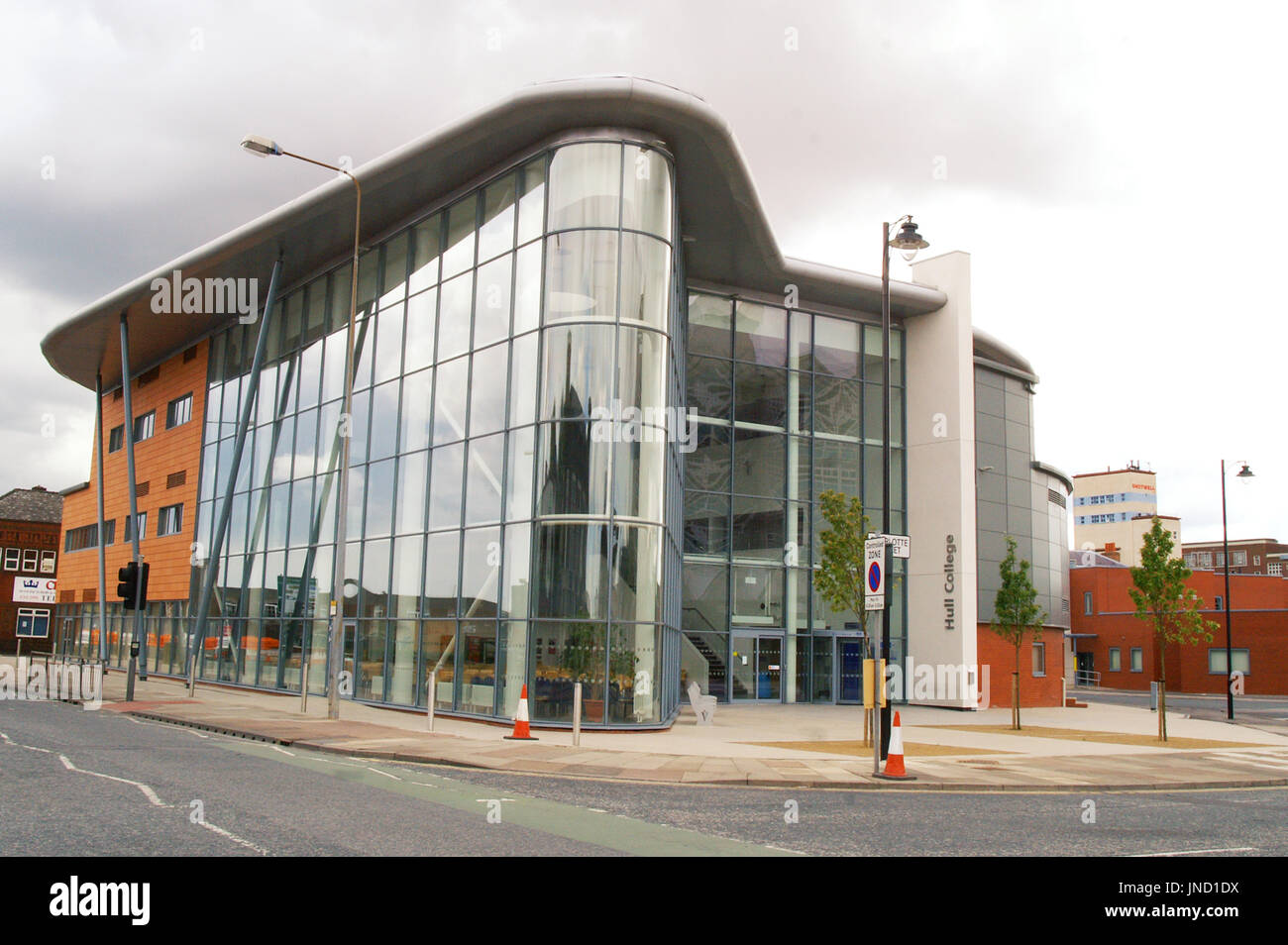 Hull College Kingston upon Hull Stock Photo Alamy