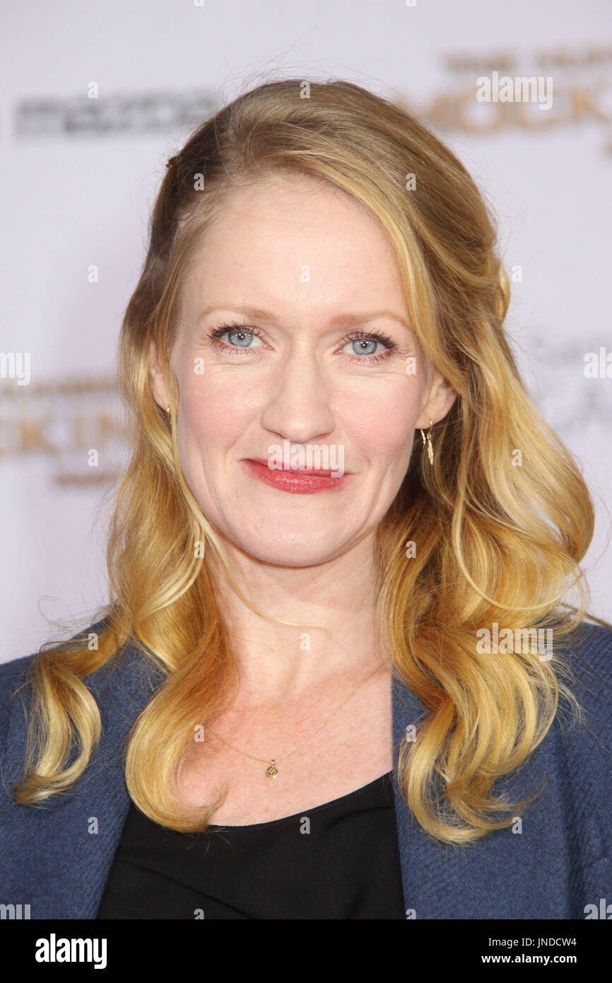 Paula Malcomson 11/17/2014 "The Hunger Games: Mockingjay - Part 1" Premiere held at the Nokia