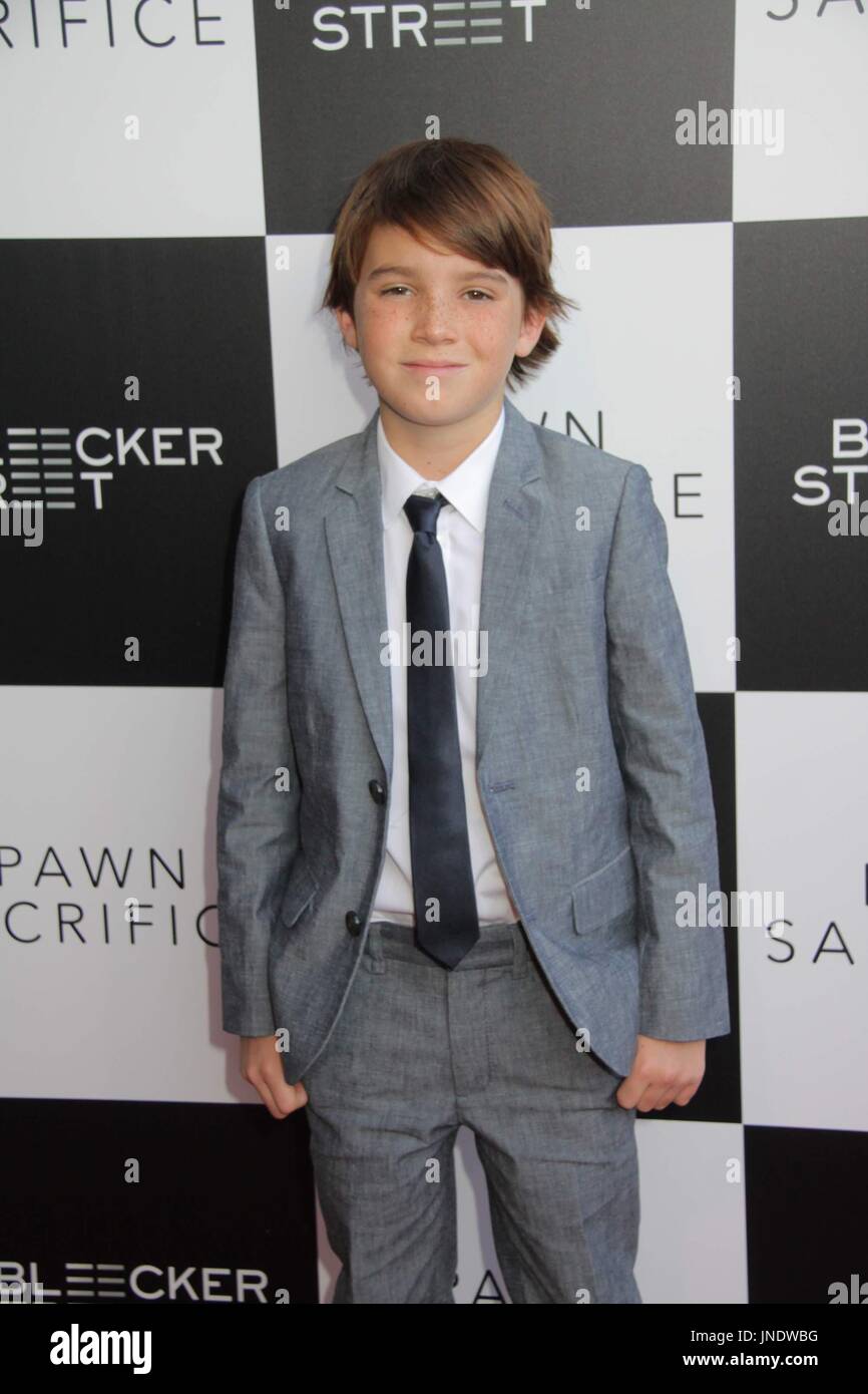 Aiden Lovekamp 09/08/2015 The Los Angeles Premiere of gPawn Sacrifice h