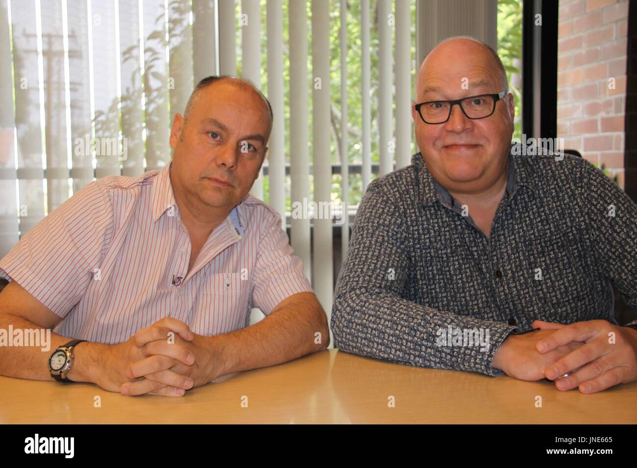 Mark Burton, Richard Starzak 07/31/2015 "Shaun the Sheep Movie