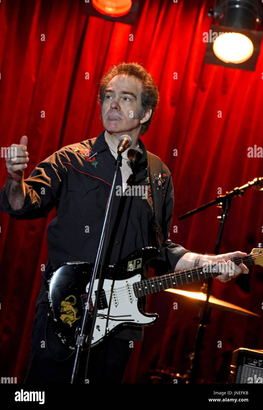 New York, NY, USA. 29th July, 2017. Jon Paris on stage for Blue Note Jazz Festival Presents Jerry Lee Lewis in Concert, B.B. King Blues Club and Grill, New York, NY July 29, 2017. Credit: Derek Storm/Everett Collection/Alamy Live News Stock Photo