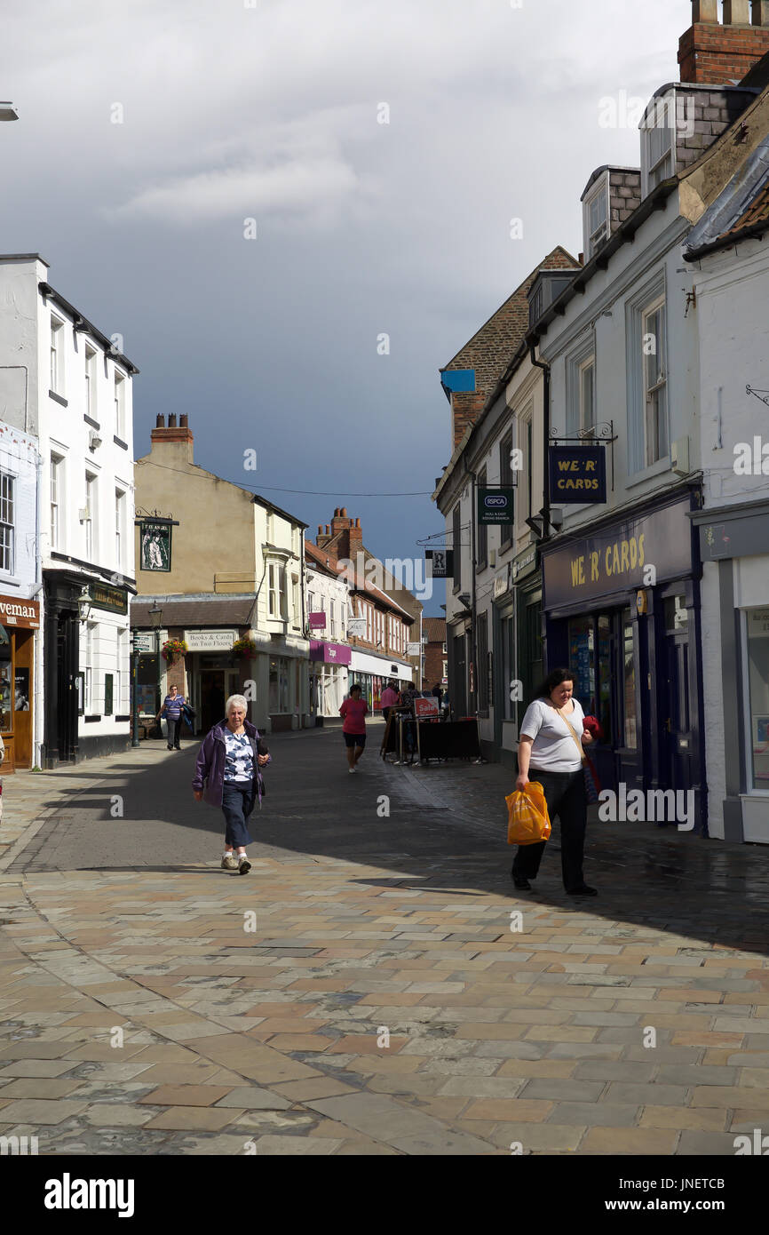 Beverley, UK. 30th July, 2017. Blue Skies over Beverley after heavy