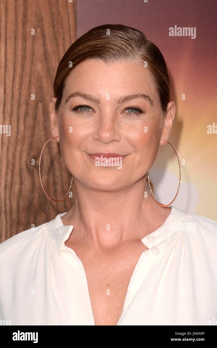 Los Angeles, CA, USA. 27th July, 2017. Ellen Pompeo at arrivals for THE LAST TYCOON Amazon Series Premiere, Harmony Gold Preview House, Los Angeles, CA July 27, 2017. Credit: Priscilla Grant/Everett Collection/Alamy Live News Stock Photo