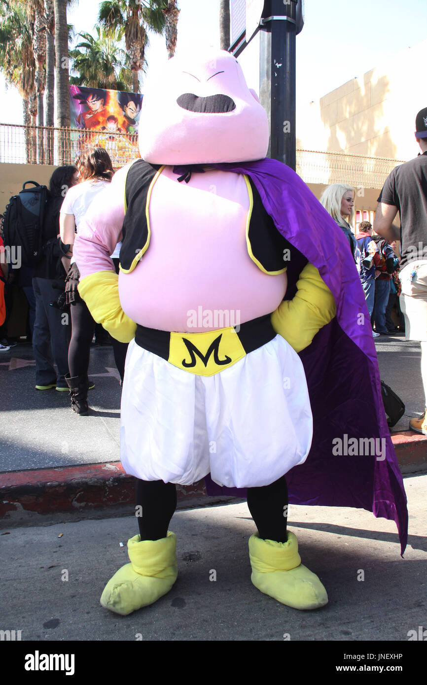 Majin Boo cosplayer 04/11/2015 Dragon Ball Z: Resurrection 'F' Premiere  held at the Egyptian Theater in Hollywood, CA Photo by Kazuki Hirata /  HollywoodNewsWire.net Stock Photo - Alamy