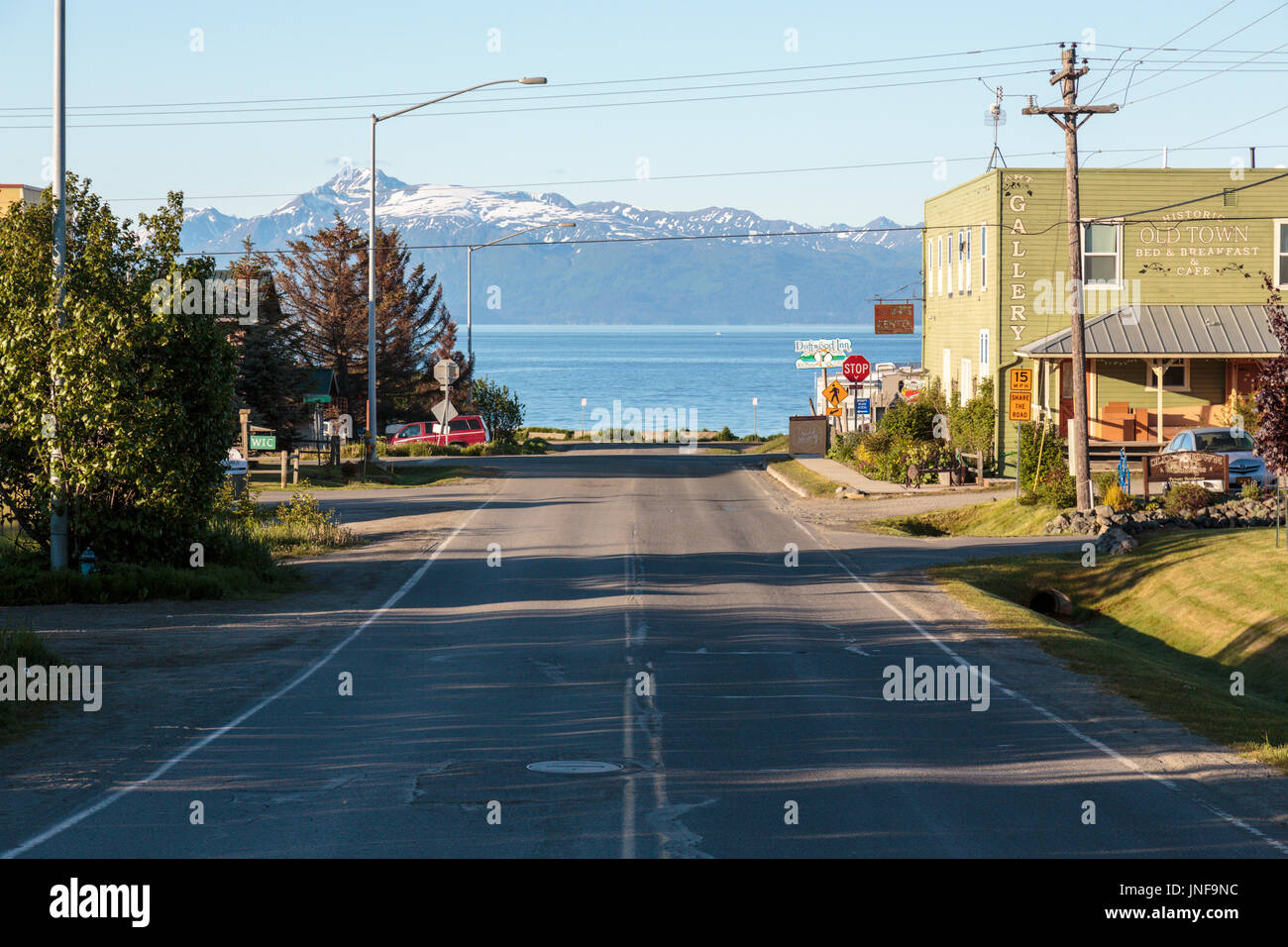 Homer alaska road hires stock photography and images Alamy
