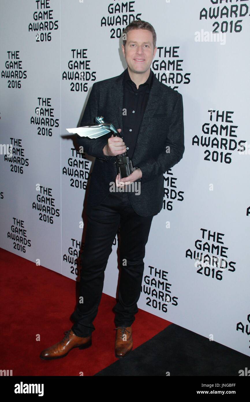 Geoff Keighley 12/01/2016 The Game Awards at the Microsoft Theater in