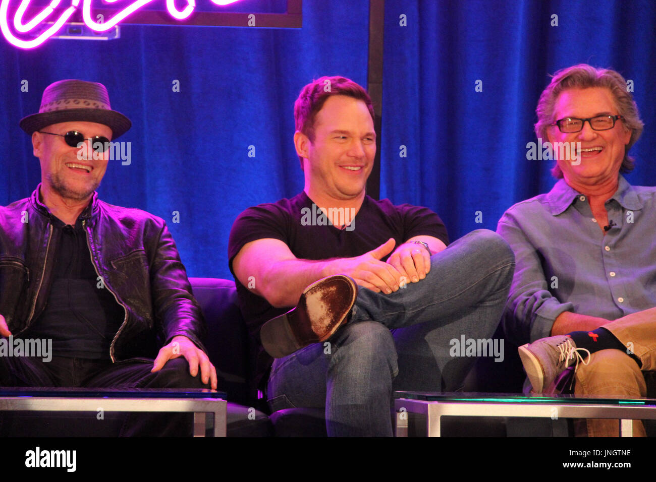 Michael Rooker, Chris Pratt, Kurt Russell 04/20/2017