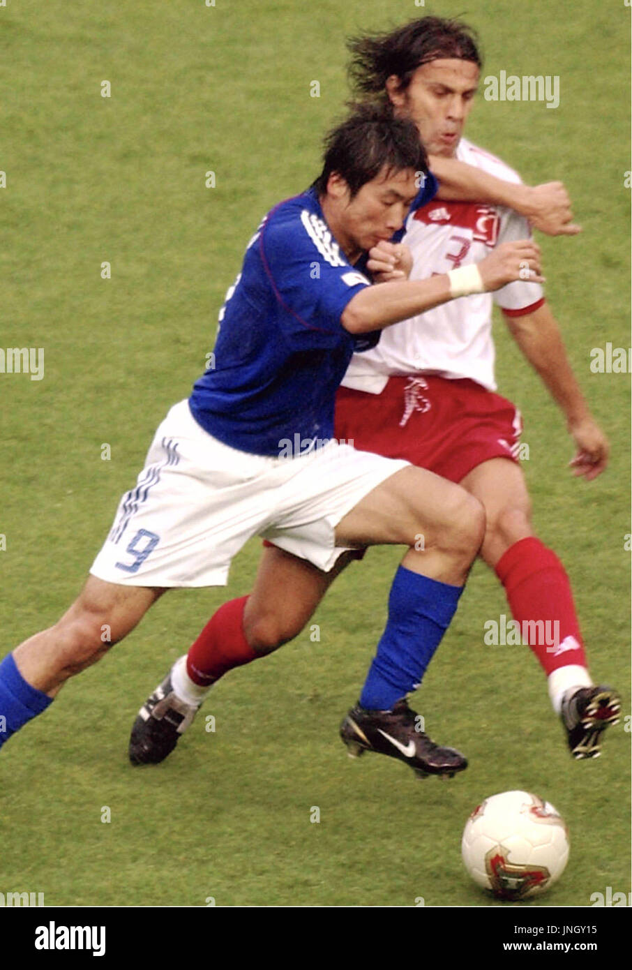 RIFU, Japan Japan's Akinori Nishizawa (9) and Turkey's Bulent Korkmaz