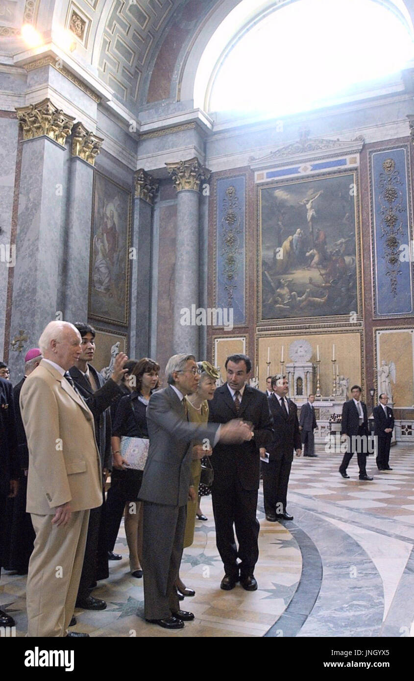 BUDAPEST, Hungary Japan's Emperor Akihito and Empress Michiko tour