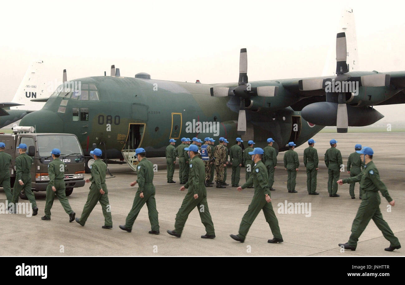 Sdf Cod Officers NAGOYA, Japan - Self-Defense Forces (SDF) officers board an Air-Self ...
