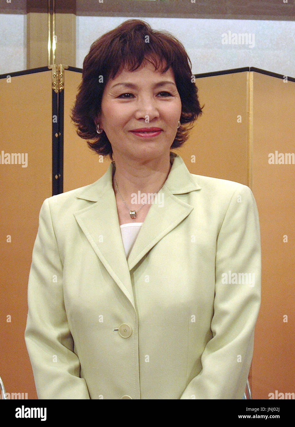 TOKYO, Japan - Ritsuko Nakayama, a former bowling star who has become head  of the Japanese Professional Bowlers Association, tells reporters in Tokyo  April 19 that she wants to boost public interest