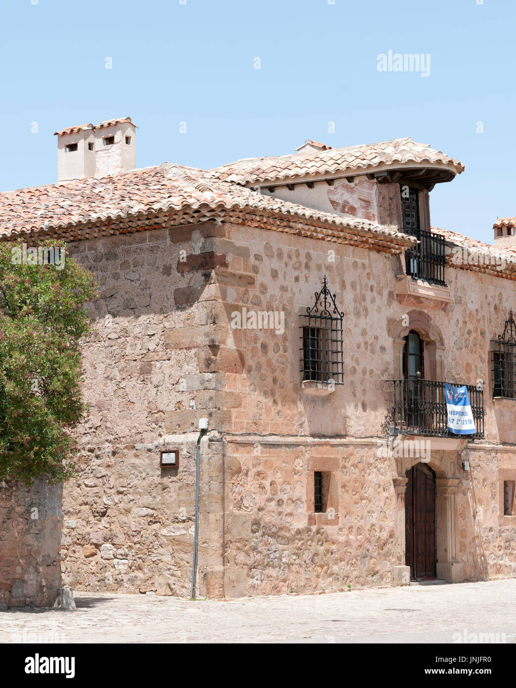 The old town of Medinaceli, Soria, in Castile and Leon, Spain. Stock Photo