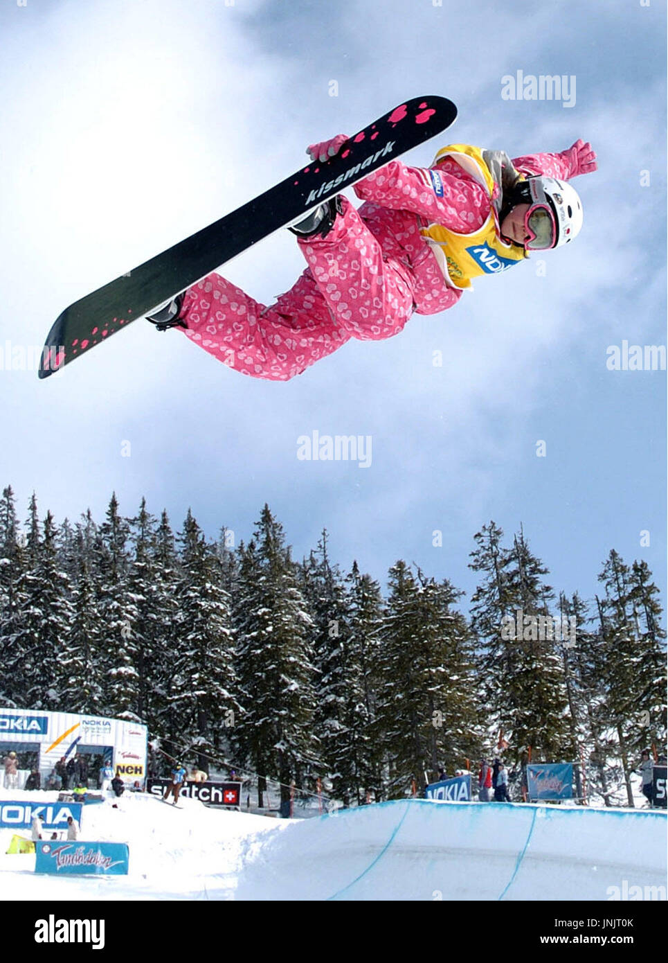 TANDADALEN, Sweden Japanese snowboarder Mero Narita, who has won the