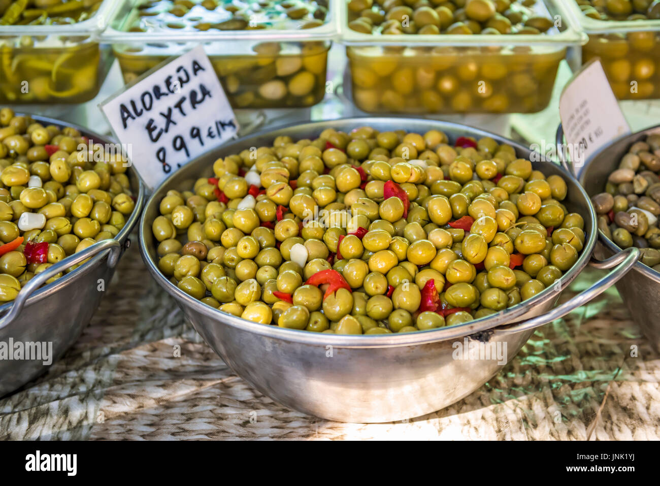 Olives display in store hires stock photography and images Alamy