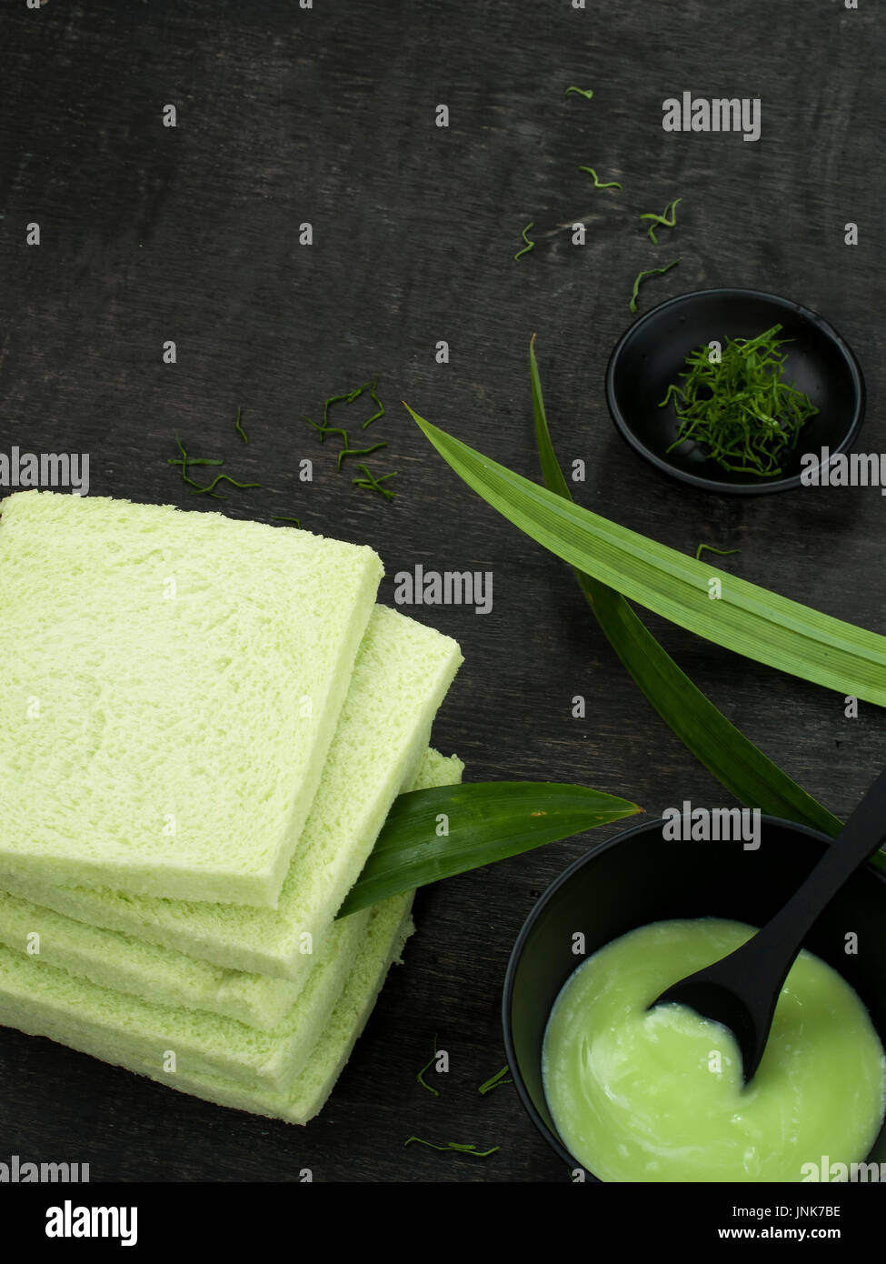 pandanus leaves mixers food product for healthy care life style Stock Photo