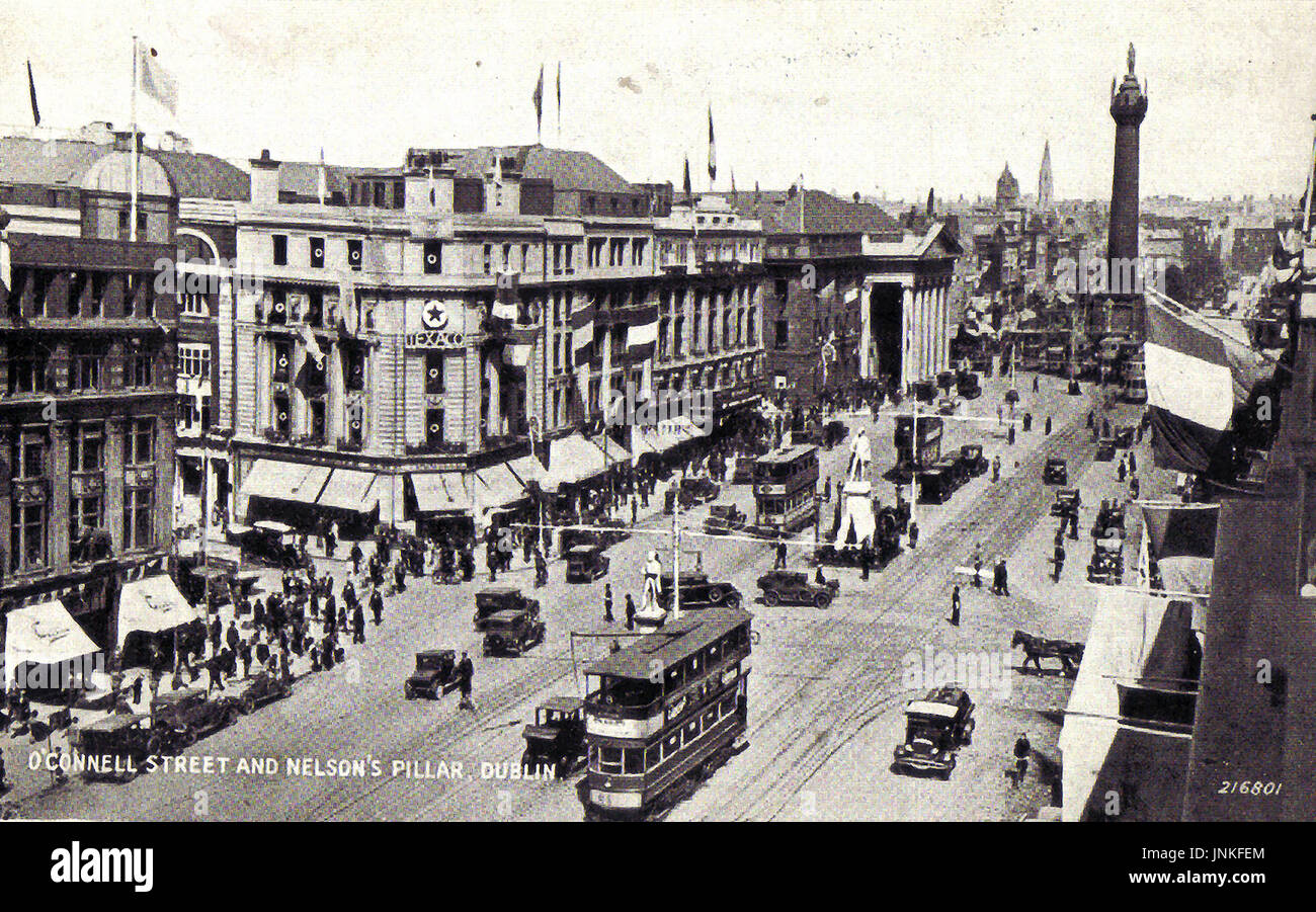 Nelson's pillar dublin blown up hires stock photography and images Alamy